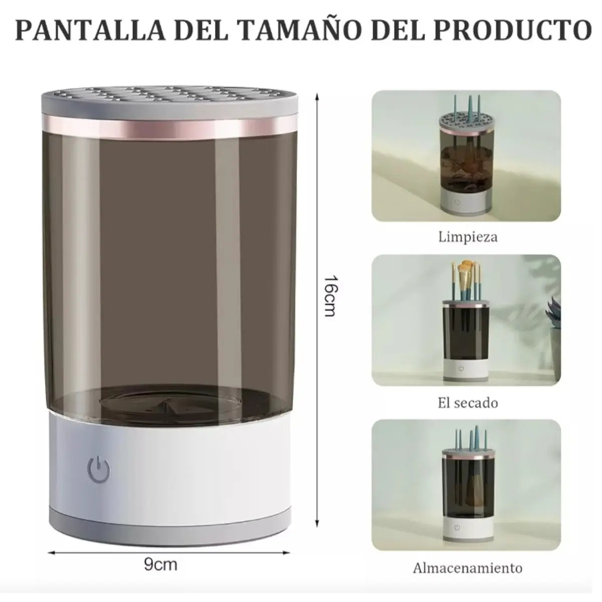 🌀 BROCHAS IMPECABLES – máquina limpiadora portátil eléctrica automática + ENVÍO GRATIS