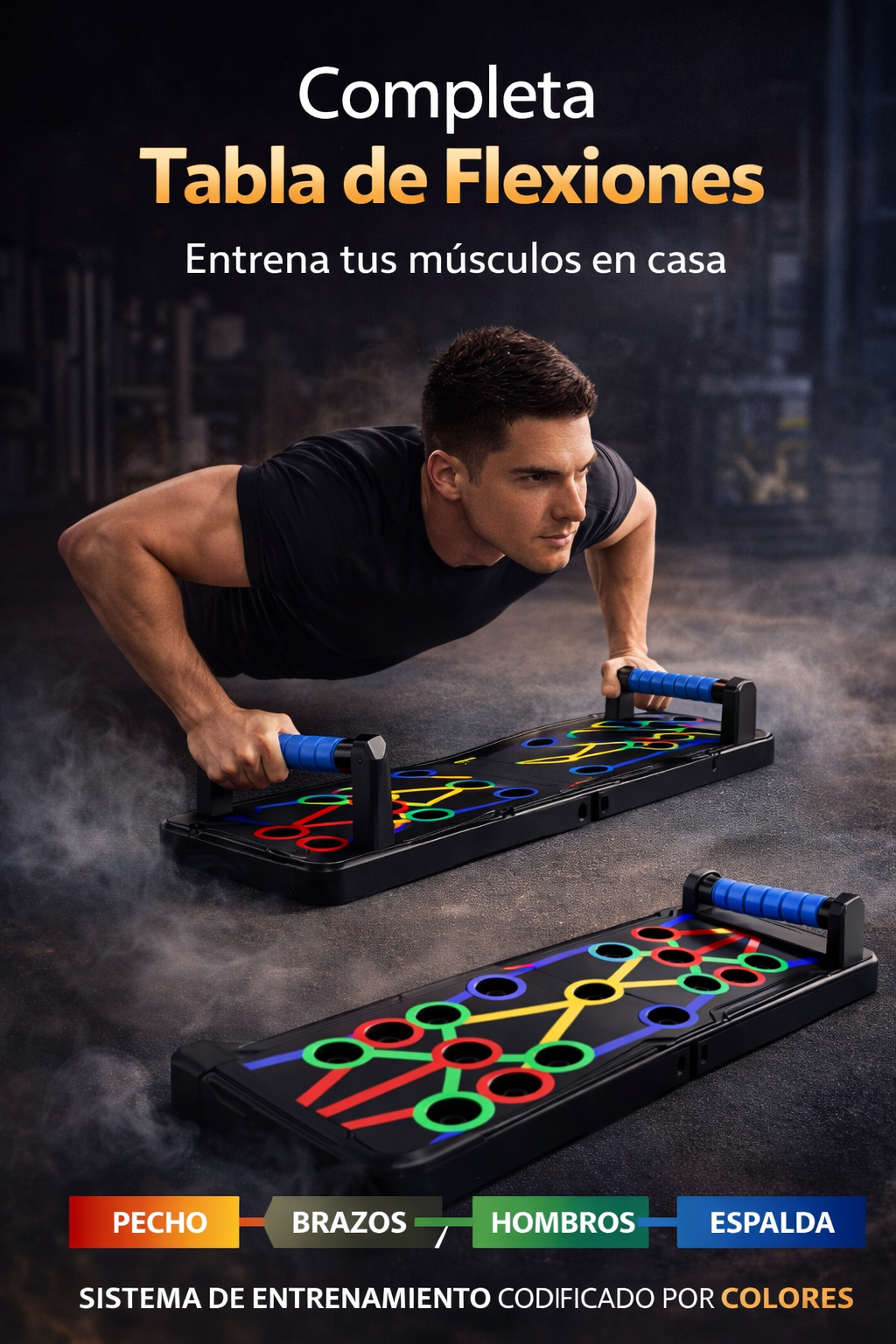 Tabla Push Up Para Flexiones 💪 + ENVIO GRATIS 🎁