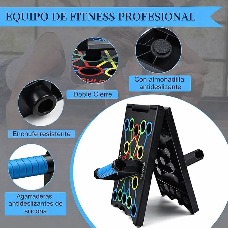 Tabla Push Up Para Flexiones 💪 + ENVIO GRATIS 🎁
