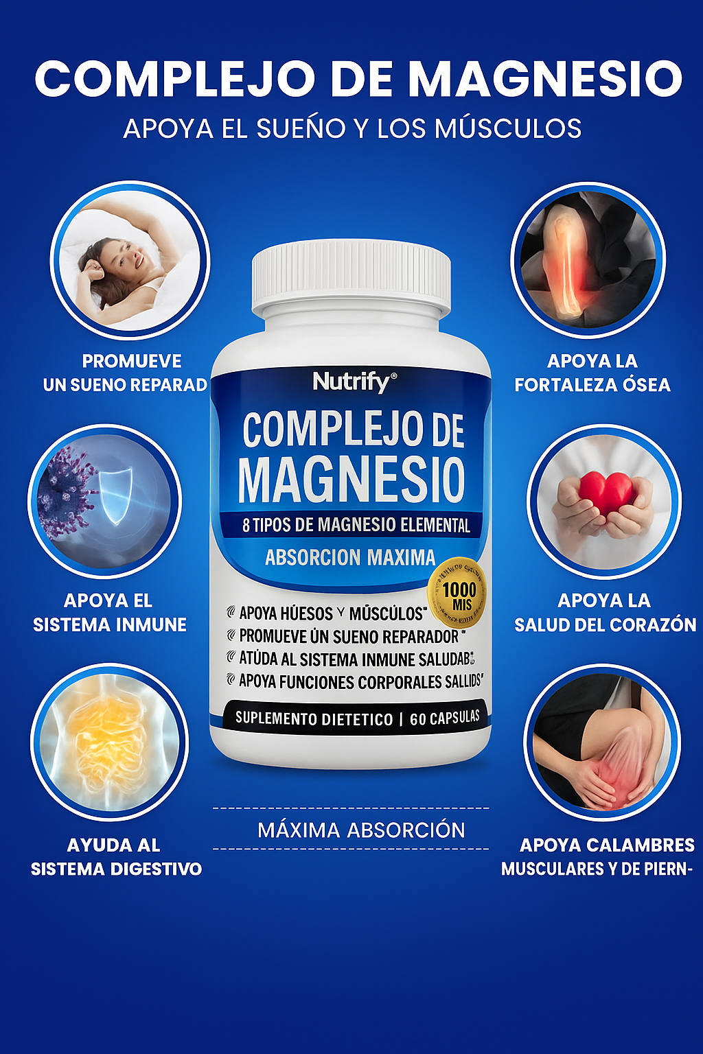 💪✨ Magnesio Complex™ — 8 Tipos de Magnesio en 1 💊⚡+ ENVIO GRATIS 🚚