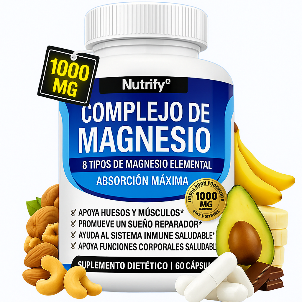 💪✨ Magnesio Complex™ — 8 Tipos de Magnesio en 1 💊⚡+ ENVIO GRATIS 🚚