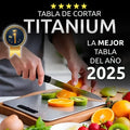 🔪 TITANIO Puro – tabla de cortar de titanio + ENVÍO GRATIS