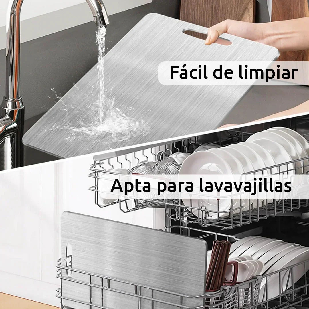 🔪 TITANIO Puro – tabla de cortar de titanio + ENVÍO GRATIS