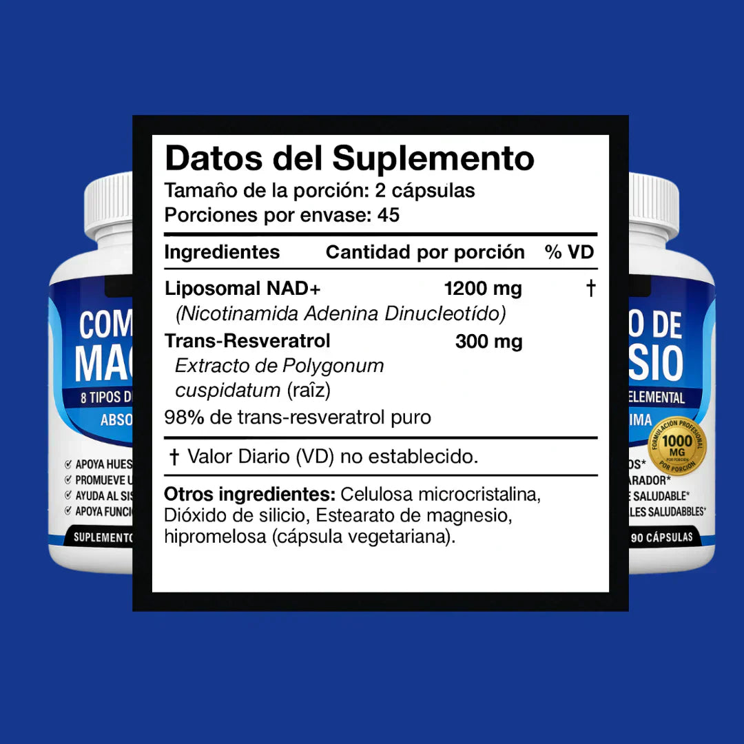 💪✨ Magnesio Complex™ — 8 Tipos de Magnesio en 1 💊⚡+ ENVIO GRATIS 🚚