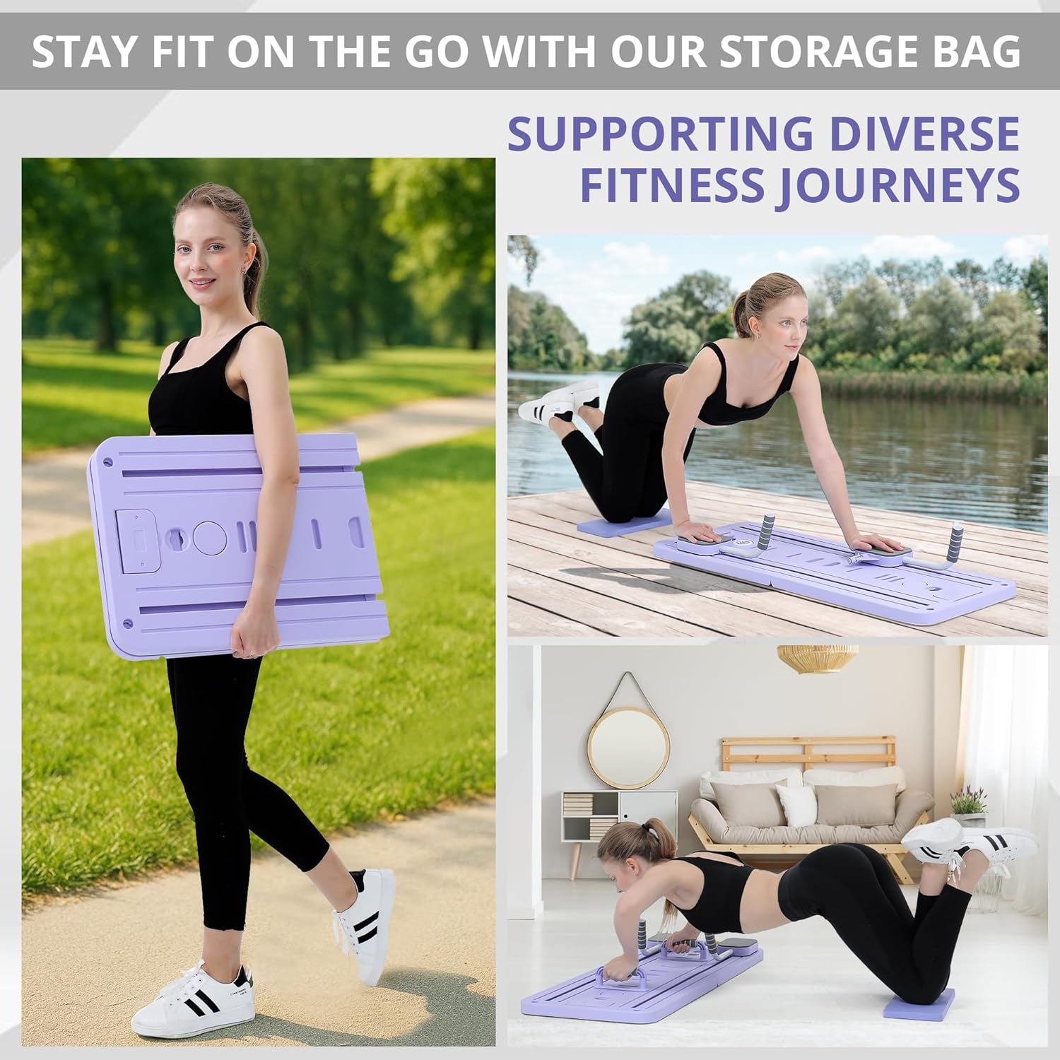 🧘‍♀️TABLA PILATES MULTIFUNCIONAL + ENVÍO GRATIS 🚚